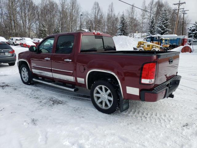 3GTP2XE21DG145822 - 2013 GMC SIERRA K1500 DENALI BURGUNDY photo 2