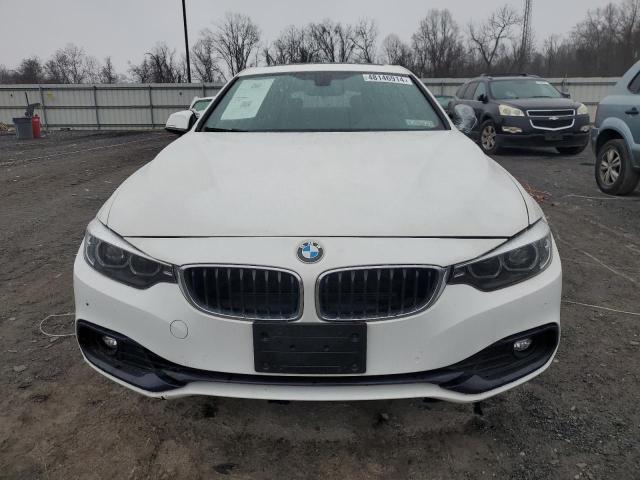 WBA4J3C52KBL04927 - 2019 BMW 430XI GRAN COUPE WHITE photo 5