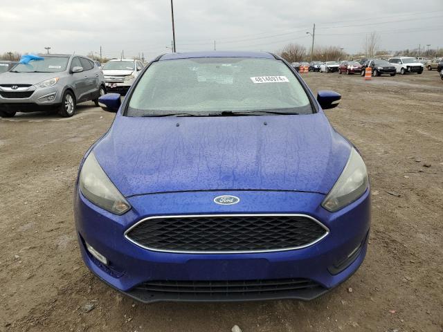 1FADP3K26FL208121 - 2015 FORD FOCUS SE BLUE photo 5