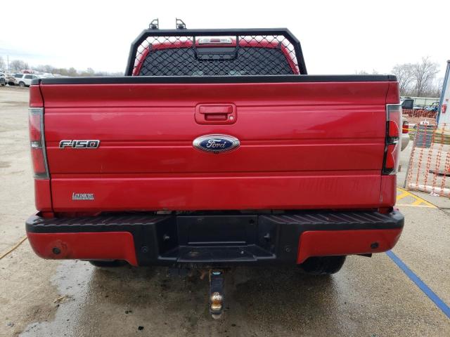 1FTFW1ETXCFC63888 - 2012 FORD F150 SUPERCREW RED photo 6