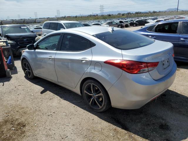 5NPDH4AEXBH052916 - 2011 HYUNDAI ELANTRA GLS SILVER photo 2