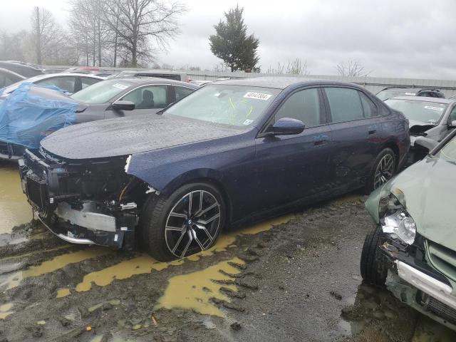 WBA33EJ05PCM44349 - 2023 BMW 760 XI BLUE photo 1