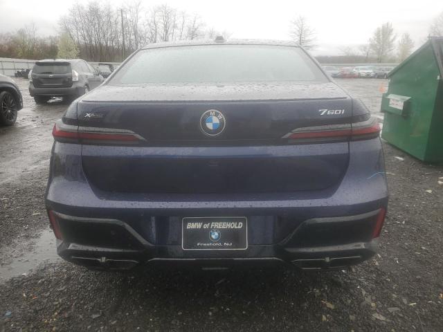 WBA33EJ05PCM44349 - 2023 BMW 760 XI BLUE photo 6