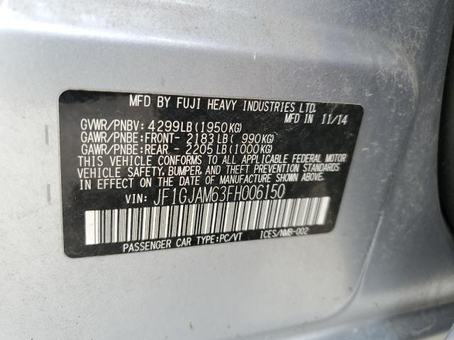 JA32U2FU8HU005338 - 2017 MITSUBISHI LANCER ES SILVER photo 12