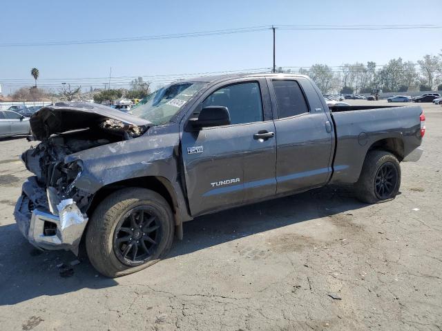 5TFRY5F15GX207269 - 2016 TOYOTA TUNDRA DOUBLE CAB SR/SR5 GRAY photo 1