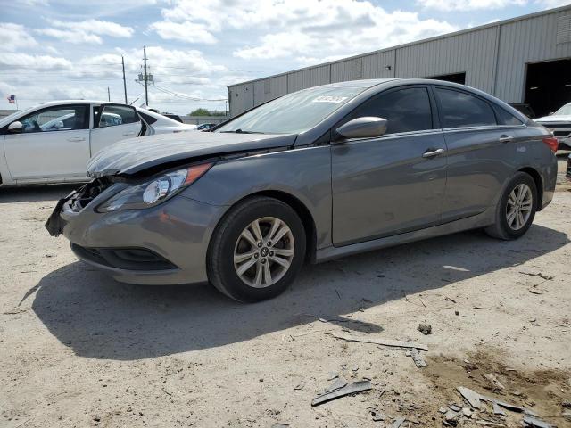 5NPEB4AC2EH879592 - 2014 HYUNDAI SONATA GLS GRAY photo 1