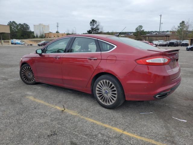 3FA6P0K94ER162308 - 2014 FORD FUSION TITANIUM BURGUNDY photo 2