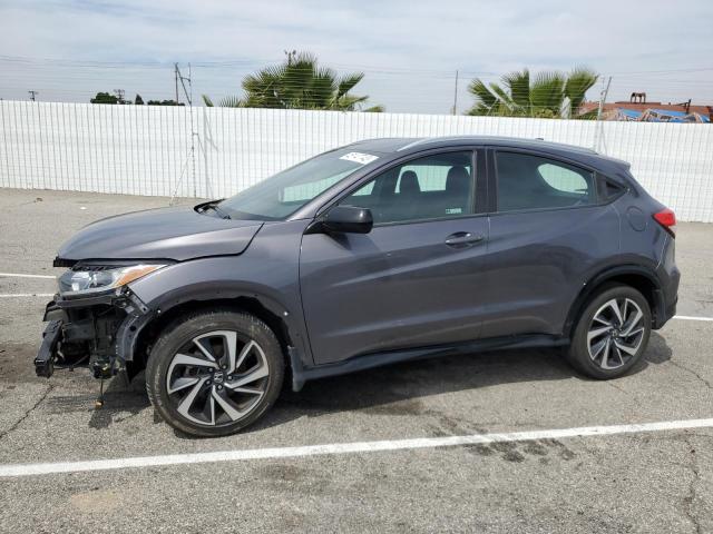 3CZRU5H1XKG703927 - 2019 HONDA HR-V SPORT GRAY photo 1