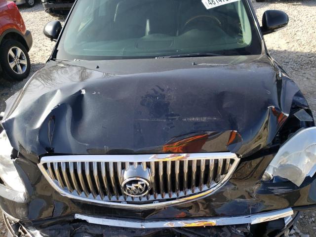 5GALVBED1AJ262712 - 2010 BUICK ENCLAVE CXL BLACK photo 12