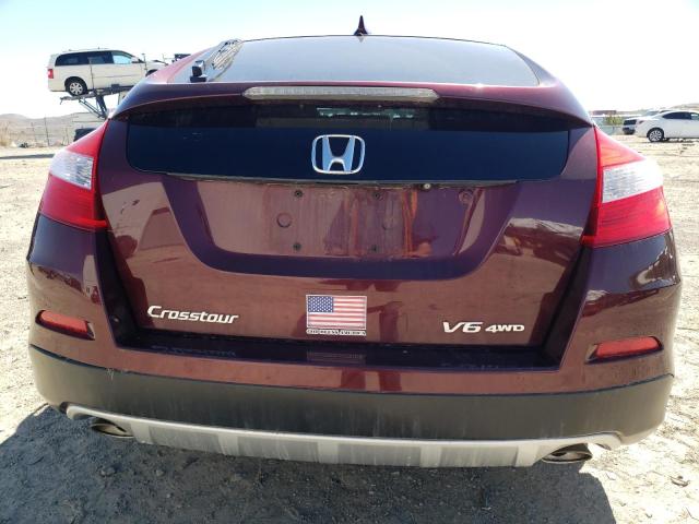 5J6TF2H55FL002531 - 2015 HONDA CROSSTOUR EXL BURGUNDY photo 6