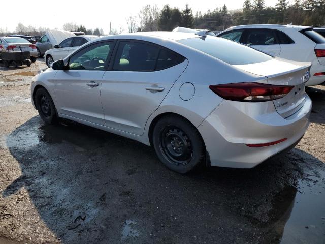 KMHD84LF9HU169273 - 2017 HYUNDAI ELANTRA SE SILVER photo 2