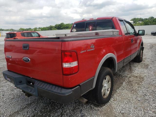 1FTPX14584NA55844 - 2004 FORD F-150 RED photo 4