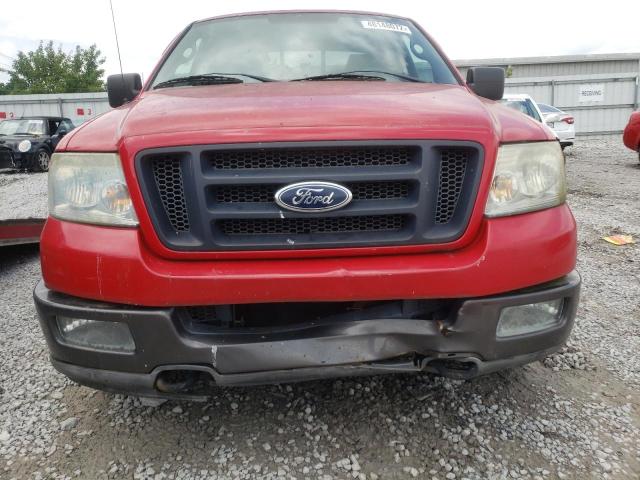 1FTPX14584NA55844 - 2004 FORD F-150 RED photo 9