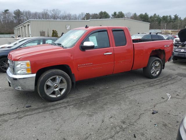 1GCRKSE75CZ203260 - 2012 CHEVROLET SILVERADO K1500 LT RED photo 1