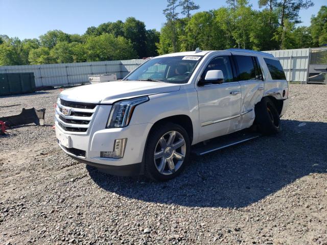 1GYS4CKJ8KR107858 - 2019 CADILLAC ESCALADE PREMIUM LUXURY WHITE photo 1