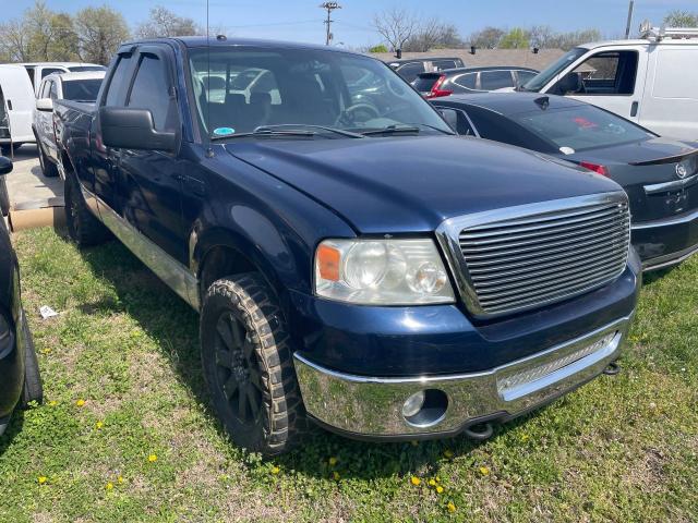 1FTPX14V78FA17358 - 2008 FORD F150 BLUE photo 1