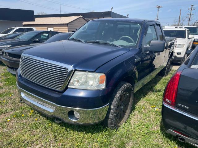 1FTPX14V78FA17358 - 2008 FORD F150 BLUE photo 2