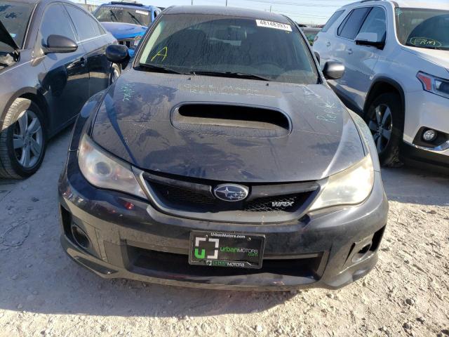 JF1GR7E64DG821387 - 2013 SUBARU IMPREZA WRX GRAY photo 5