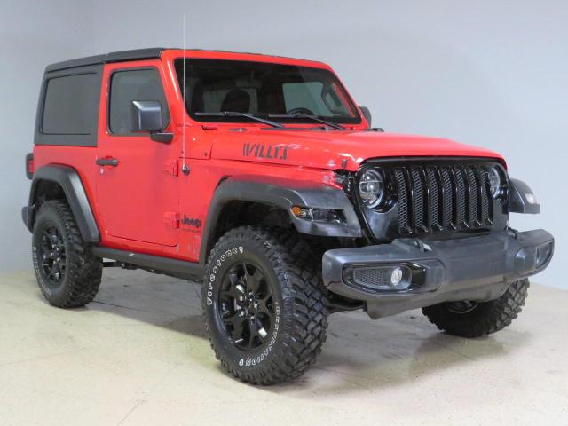 1C4GJXAN5NW140838 - 2022 JEEP WRANGLER SPORT RED photo 1