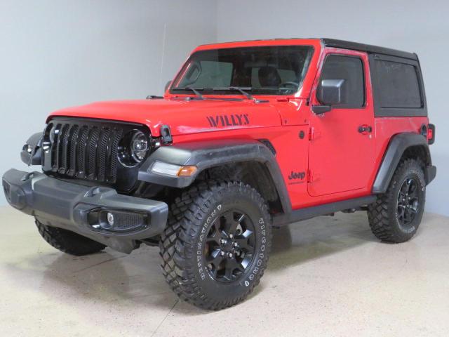 1C4GJXAN5NW140838 - 2022 JEEP WRANGLER SPORT RED photo 2