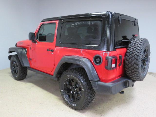 1C4GJXAN5NW140838 - 2022 JEEP WRANGLER SPORT RED photo 4