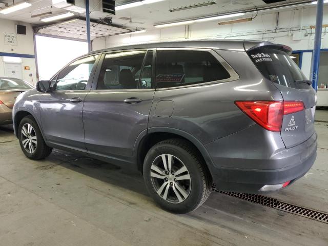 5FNYF6H59HB038019 - 2017 HONDA PILOT EXL GRAY photo 2