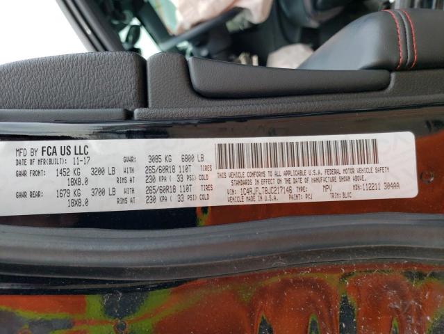 1C4RJFLT8JC217146 - 2018 JEEP GRAND CHER TRAILHAWK 黑色 照片 13