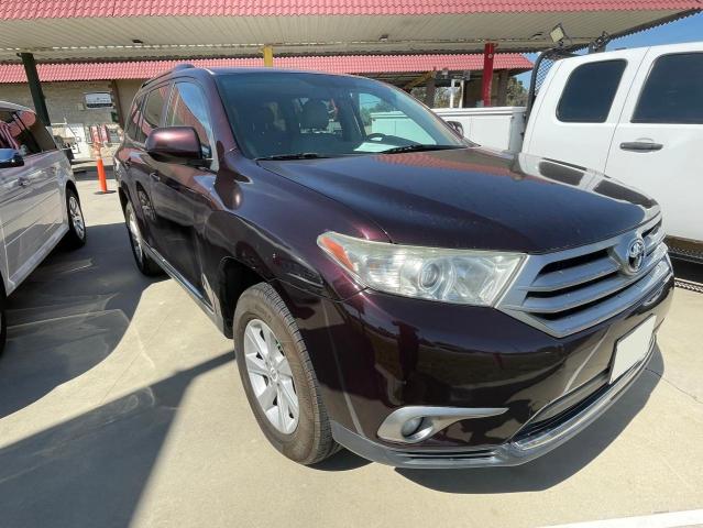 5TDZK3EH7BS039590 - 2011 TOYOTA HIGHLANDER BASE Marron photo 1