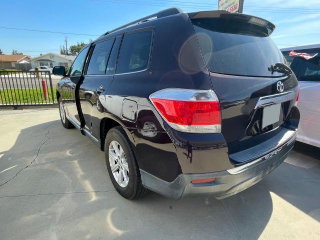 5TDZK3EH7BS039590 - 2011 TOYOTA HIGHLANDER BASE Marron photo 3