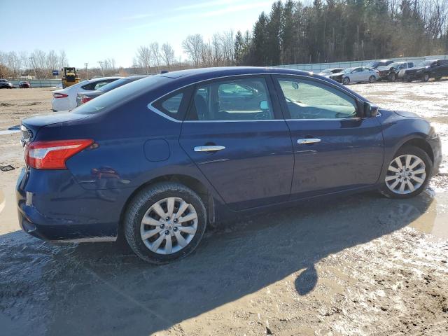 3N1AB7AP0GL656380 - 2016 NISSAN SENTRA S BLUE photo 3