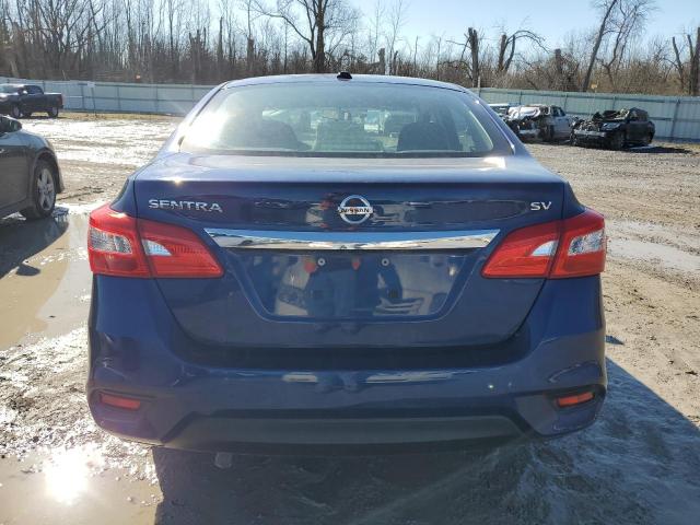 3N1AB7AP0GL656380 - 2016 NISSAN SENTRA S BLUE photo 6