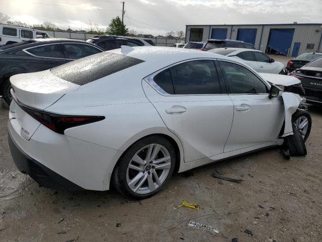 JTHAA1D22M5110378 - 2021 LEXUS IS 300 WHITE photo 3