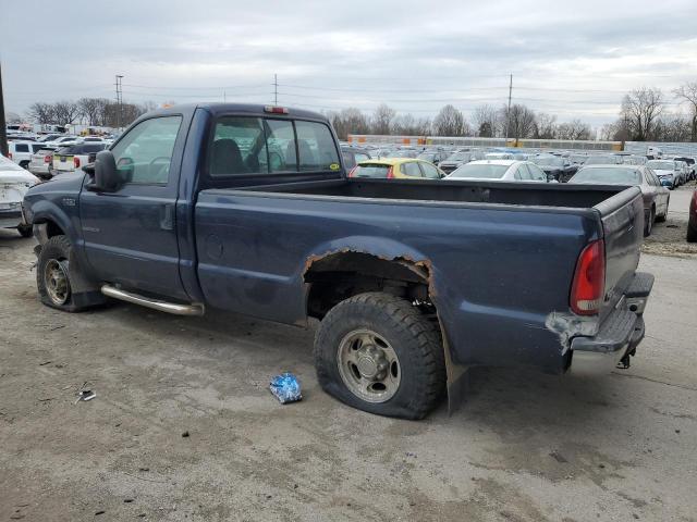 1FTNF21FX2ED30902 - 2002 FORD F250 SUPER DUTY BLUE photo 2