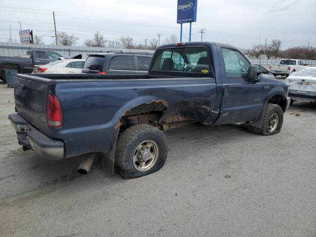 1FTNF21FX2ED30902 - 2002 FORD F250 SUPER DUTY BLUE photo 3