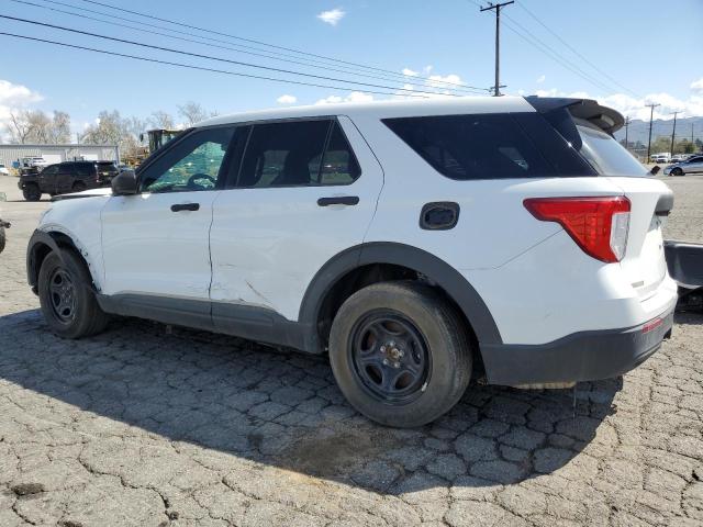 1FM5K8AW5MNA20072 - 2021 FORD EXPLORER POLICE INTERCEPTOR 白色 照片 2