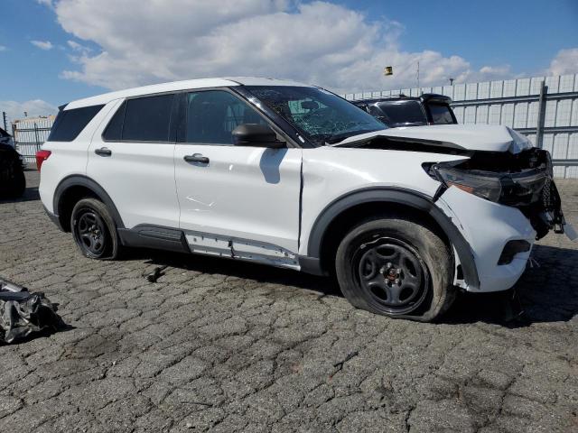 1FM5K8AW5MNA20072 - 2021 FORD EXPLORER POLICE INTERCEPTOR 白色 照片 4