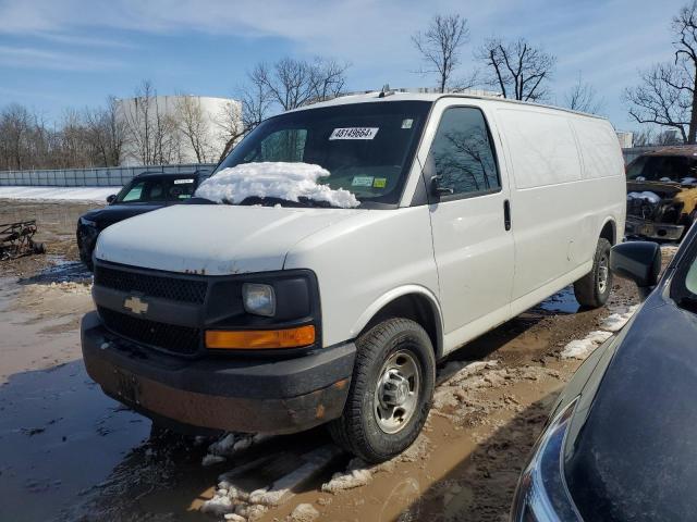 1GCWGBFF8G1175100 - 2016 CHEVROLET EXPRESS G2 WHITE photo 1