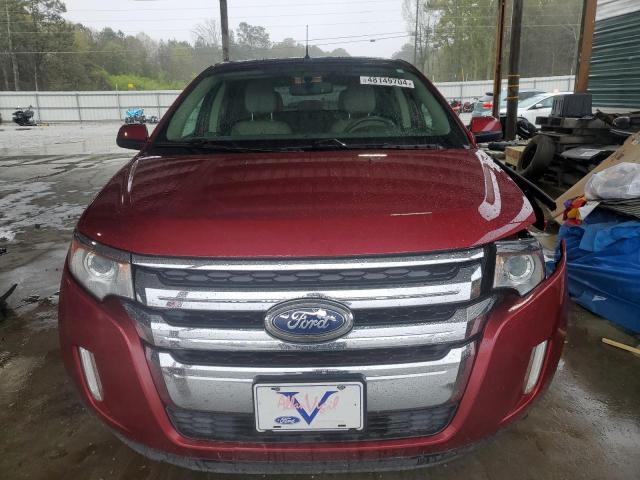 2FMDK3KC3EBA93666 - 2014 FORD EDGE LIMITED CRIMSON photo 5