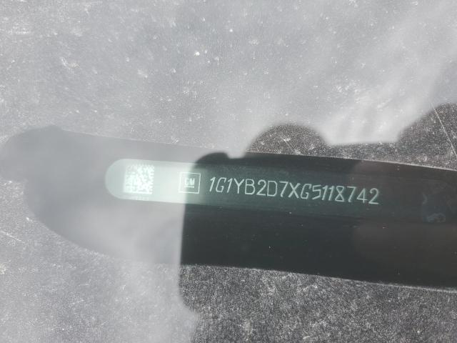 1G1YB2D7XG5118742 - 2016 CHEVROLET CORVETTE STINGRAY 1LT WHITE photo 12