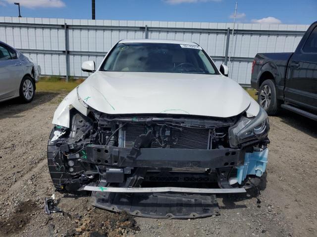 JN1BV7AR5EM692405 - 2014 INFINITI Q50 BASE WHITE photo 5