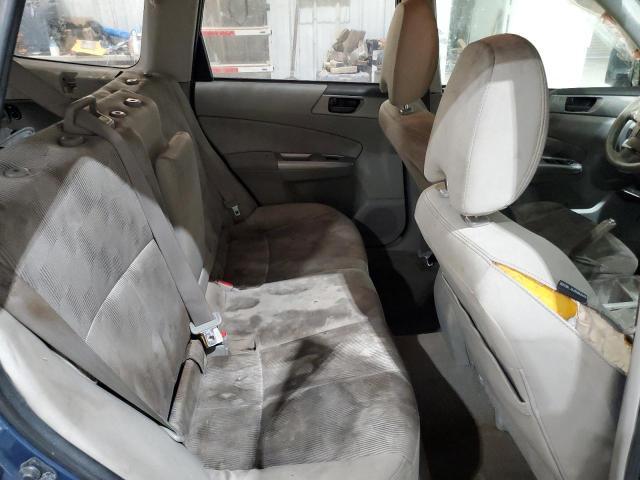 JF2SH6BC6AH910316 - 2010 SUBARU FORESTER XS Niebieski zdjęcie 11