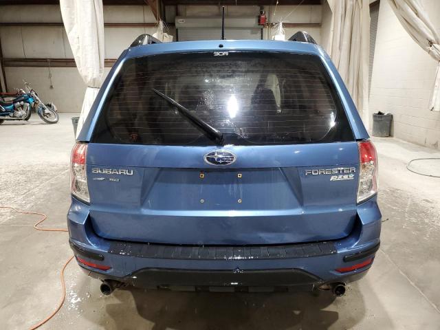 JF2SH6BC6AH910316 - 2010 SUBARU FORESTER XS Niebieski zdjęcie 6
