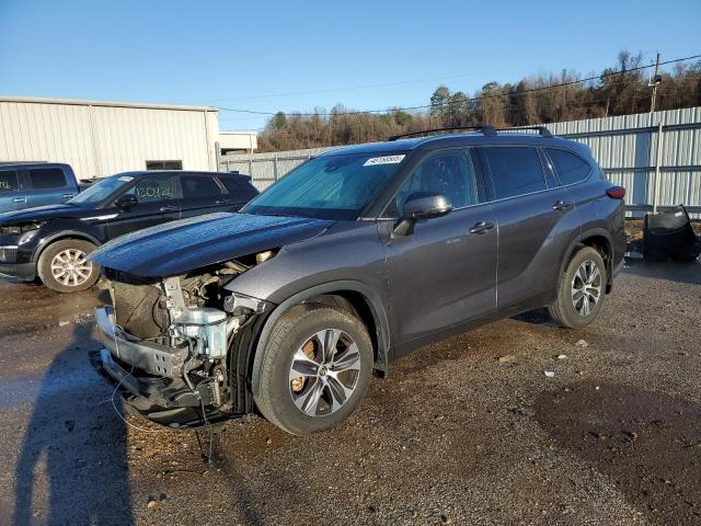 5TDGZRAHXMS522263 - 2021 TOYOTA HIGHLANDER XLE 灰色 照片 1