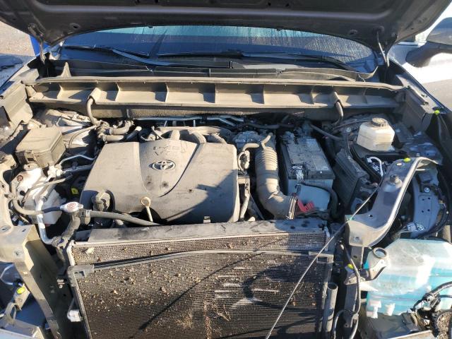 5TDGZRAHXMS522263 - 2021 TOYOTA HIGHLANDER XLE 灰色 照片 11