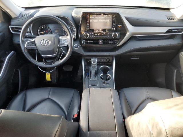 5TDGZRAHXMS522263 - 2021 TOYOTA HIGHLANDER XLE 灰色 照片 8