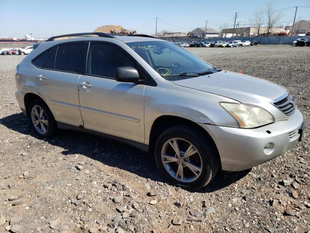 JTJHW31U660017489 - 2006 LEXUS RX 400H 400 SILVER photo 4