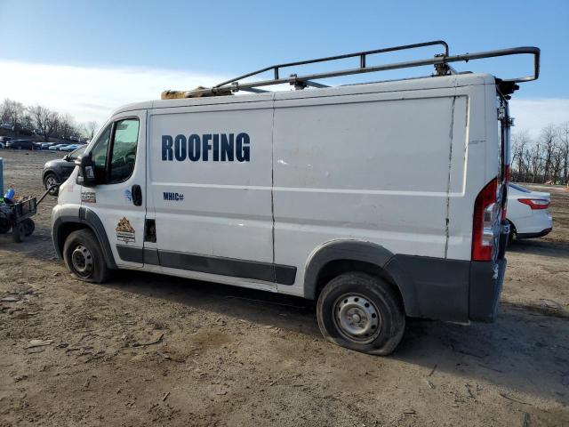 3C6TRVAG9JE102943 - 2018 RAM PROMASTER 1500 STANDARD WHITE photo 2