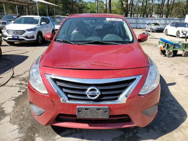 3N1CN7AP2FL950846 - 2015 NISSAN VERSA S RED photo 5