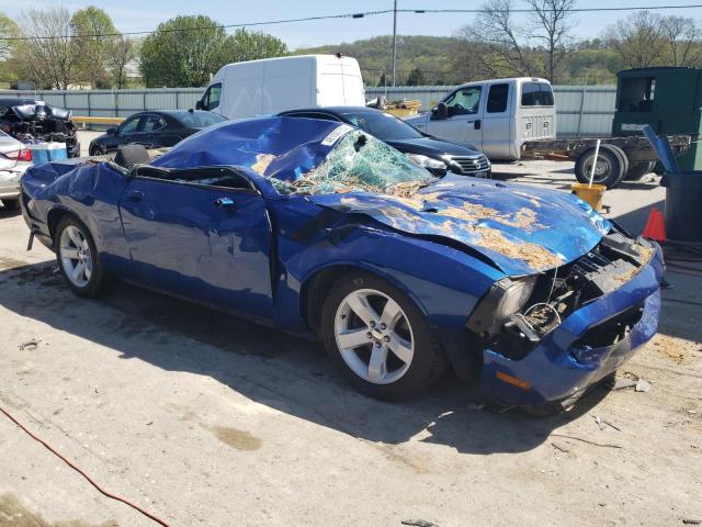 2C3CDYAG1CH238827 - 2012 DODGE CHALLENGER SXT BLUE photo 4