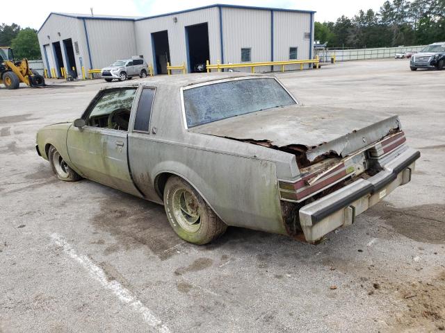 1G4AJ47A6EH545468 - 1984 BUICK REGAL 银色 照片 2